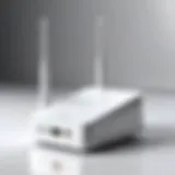 Signal amplification through a WiFi extender