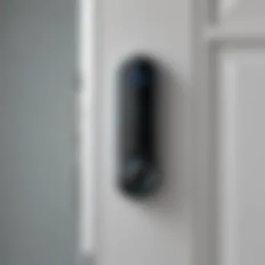 Innovative Integration of WiFi Technology on Modern Doors Smart WiFi lock system on a modern door