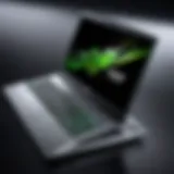 Sleek design of the Acer Aspire Gaming Laptop