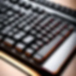 Budget-friendly mechanical keyboard showcased on a desk