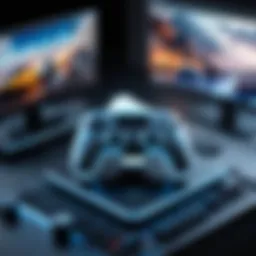 Conceptual representation of cloud gaming technology