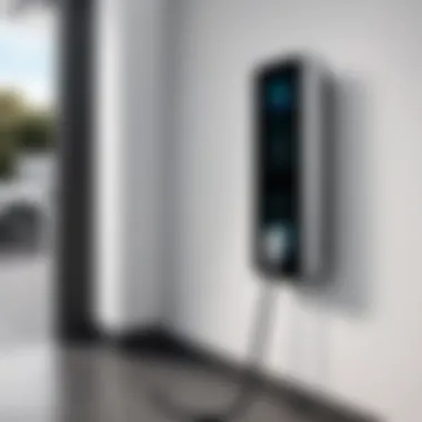 Audi E-Tron charging station installed at home