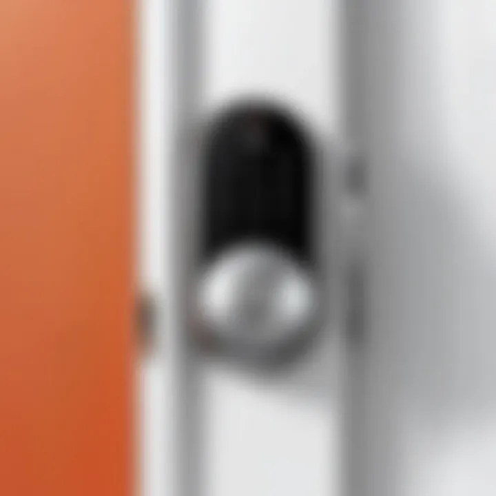 Graphical representation of security features provided by the August Smart Deadbolt.