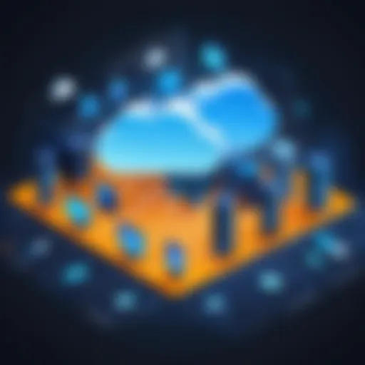 A visual representation of AWS cloud architecture