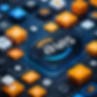 Diverse Offerings of AWS Services Diverse AWS service offerings in a digital landscape