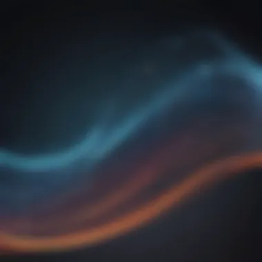 Abstract Music Waves Representation Abstract Music Waves