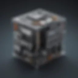 Artistic digital storage concept