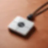 Bluetooth tracking device showcasing Tile