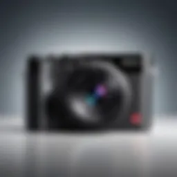 Compact camera showcasing advanced features