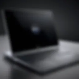 Sleek design of the Dell two-in-one laptop showcasing versatility