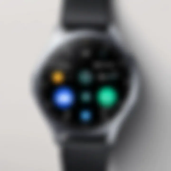 Samsung Galaxy Watch 4 showcasing productivity applications