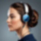 Historical Bluetooth head earphones showcasing their early designs