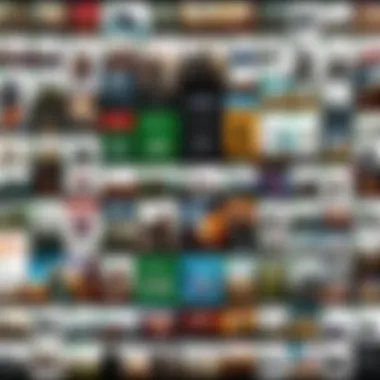 Diverse Genres Available on Xbox Series X An overview of diverse game covers displaying various genres available on the Xbox Series X