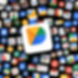 Visual representation of Google Photos Identify Search interface