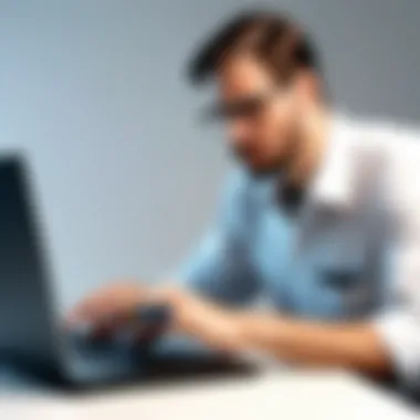 IT Professionals and the Relevance of ExpressCard IT professional using a laptop with ExpressCard