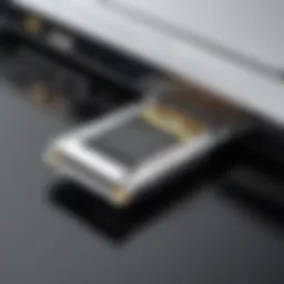 Laptop showcasing ExpressCard slot