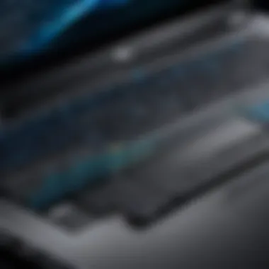 Performance Specifications of Dell Laptops Close-up of Dell laptop performance specifications