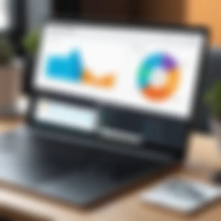 Chart displaying user engagement metrics after Wix updates