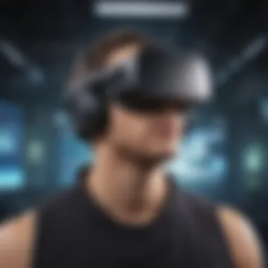 Immersive virtual reality gaming environment