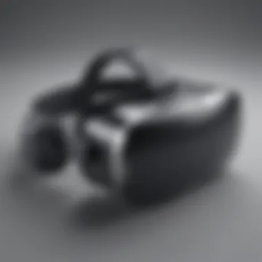 Cutting-Edge VR Headset Design Sleek and futuristic VR headset