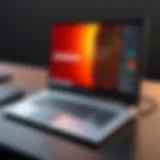 Sleek design of Lenovo built-in PC showcasing its modern aesthetic.