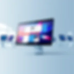 Sleek design of Lenovo all-in-one solution