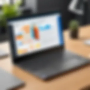 Enhancing Productivity with Lenovo ThinkBook Plus Lenovo ThinkBook Plus enhancing productivity in a workspace