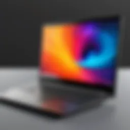 Lenovo ThinkBook Plus showcasing its sleek design