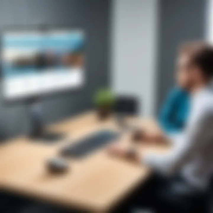 Logitech Connect in a professional remote conferencing setup