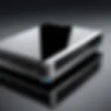 Sleek low profile PC showcasing compact design and innovative structure.
