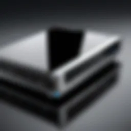 Sleek low profile PC showcasing compact design and innovative structure.
