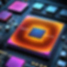 Close-up of quantum dot technology in display panels