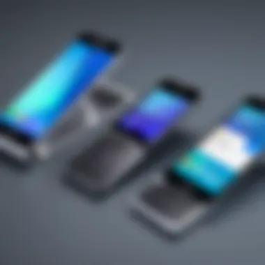 Side-by-side comparison of the Samsung Folder Flip Phone with other contemporary foldable devices.