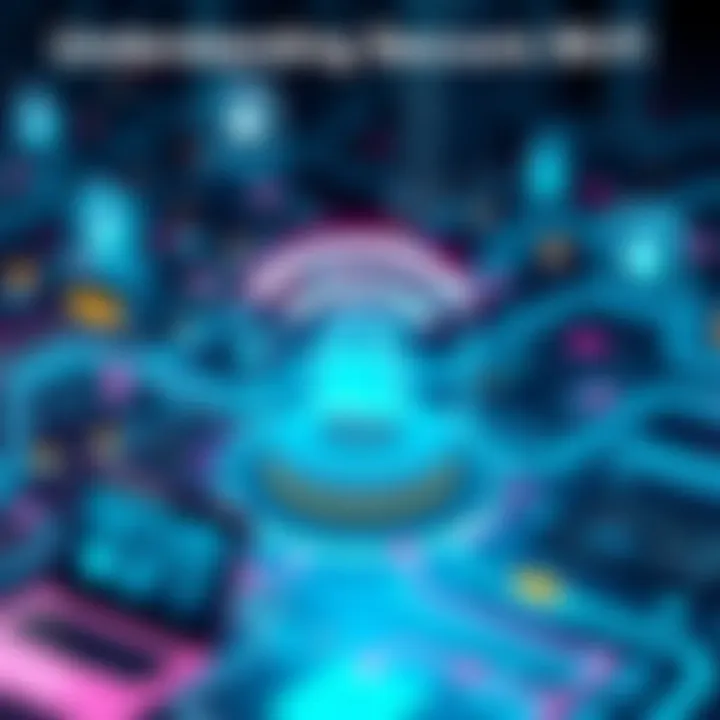 Understanding Secure WiFi Networks Secure WiFi network illustration