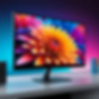 Vibrant Display with High Resolution Display showcasing vibrant colors and high resolution
