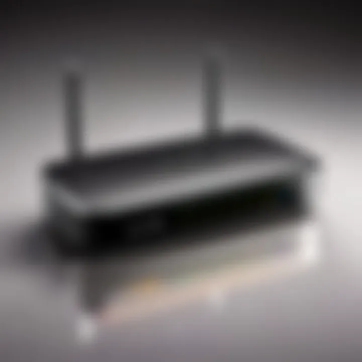 Netgear router modem with advanced security features