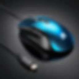 Sleek design of the best wired mouse