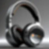 SteelSeries headset showcasing ergonomic design