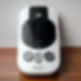 Ecovacs remote showcasing high-tech controls