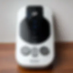 Ecovacs remote showcasing high-tech controls