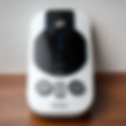 Ecovacs remote showcasing high-tech controls