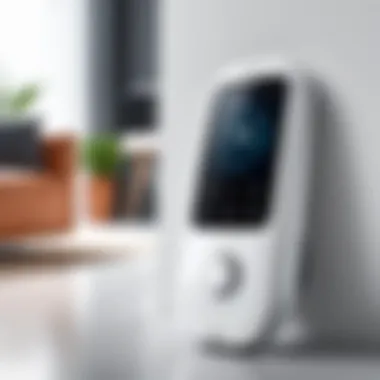 User Interface of Ecovacs Remote User interface of Ecovacs remote displaying features