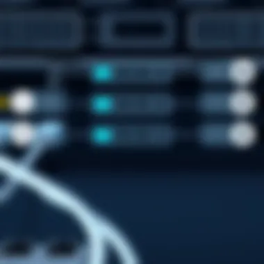 Connectivity Options for Server Peripherals Connectivity options displayed for server keyboards and monitors