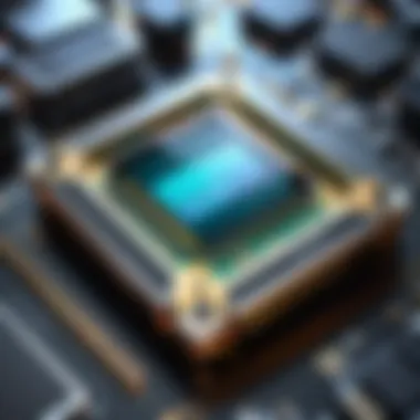 Technological Insights of Mini Digital Frames Close-up of the technology behind a mini digital frame.