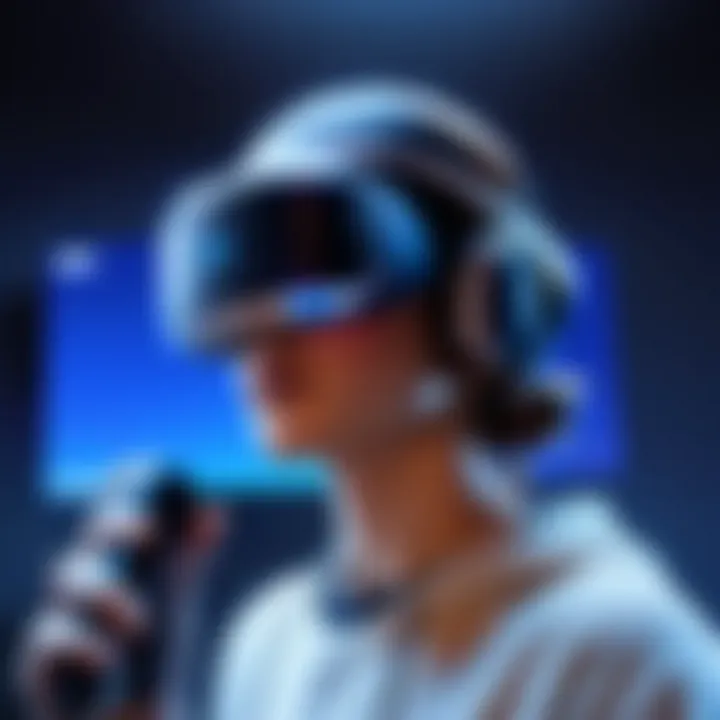 Immersive gaming interaction with PlayStation VR
