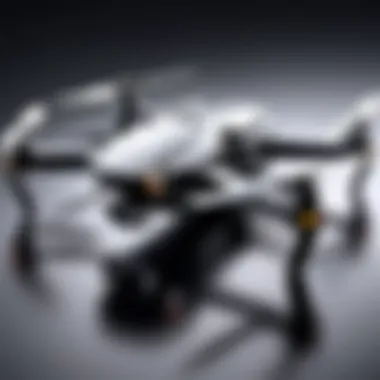 Showcasing the sleek design of the latest DJI Mavic drone