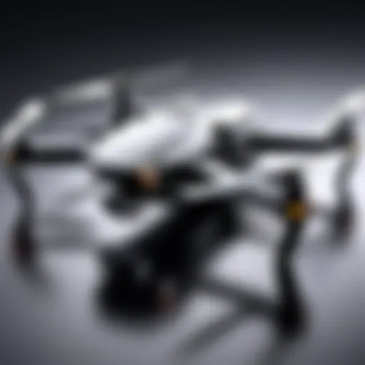 Showcasing the sleek design of the latest DJI Mavic drone