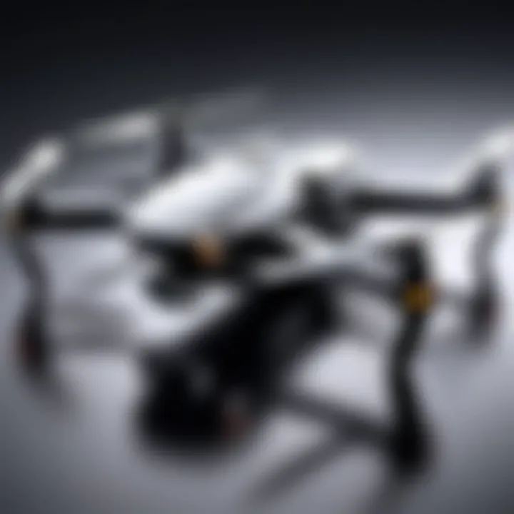 Showcasing the sleek design of the latest DJI Mavic drone