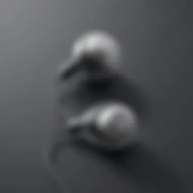 Tech Marvel Innovative single earbud showcasing advanced features