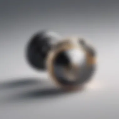 Opulent Elegance Luxurious single earbud with premium materials